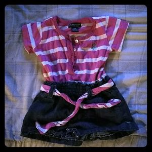 Polo Romper size 12 months